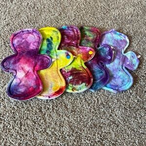 Reusable cloth pads from Etsy